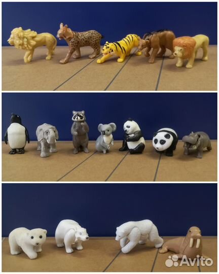 Животные из Киндер-сюрприза