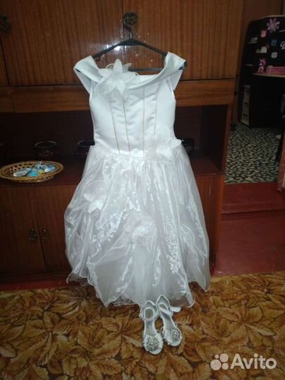 Платье для девочки на выпускной в детский сад