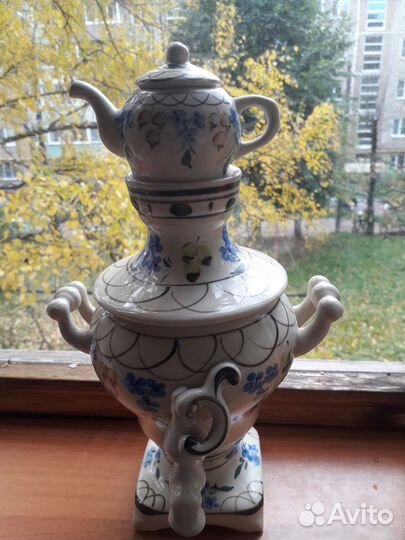 Самовар фарфор