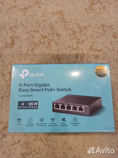 POE-коммутатор управляемый TP-link TL-SG105PE