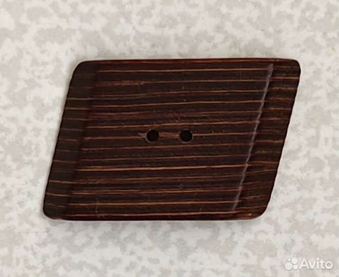 Пуговицы деревянные