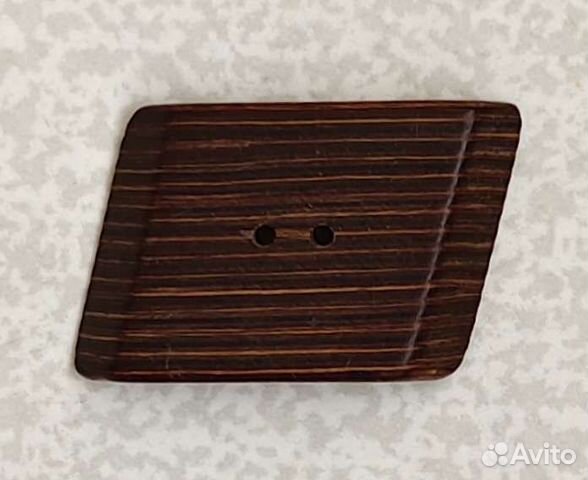 Пуговицы деревянные