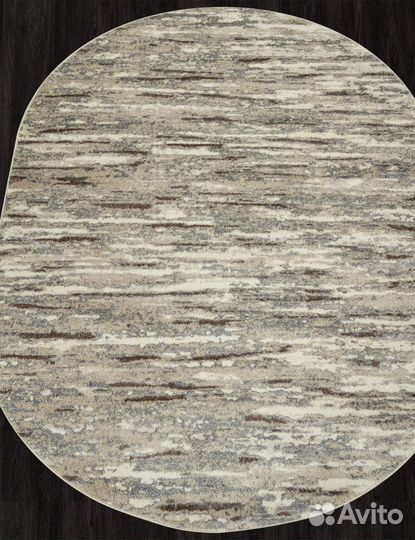 Ковер Merinos Tornado F301 beige-brown Овал