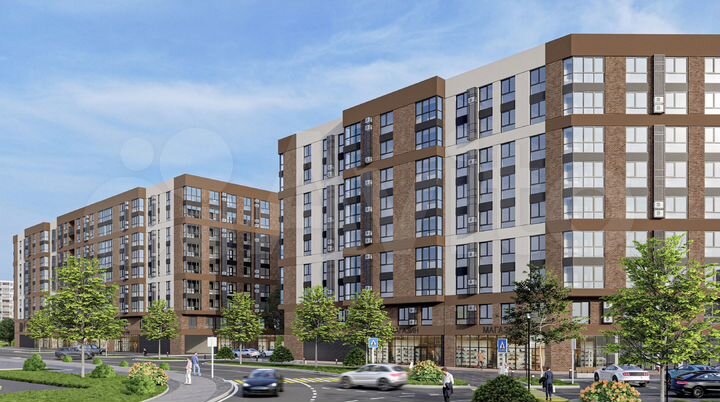 1-к. квартира, 35 м², 2/9 эт.