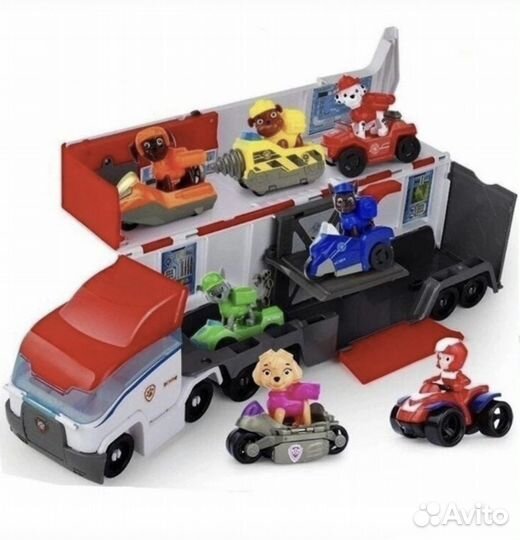 Игрушки щенячий патруль патрулевоз
