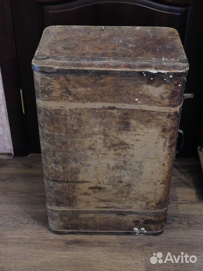 Чемодан деревянный