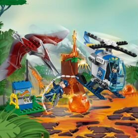 Lego juniors 10756 побег птеранодона