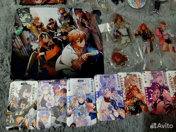 Мерч Nu:Carnival (фигурки, значки, брелоки и т.д)