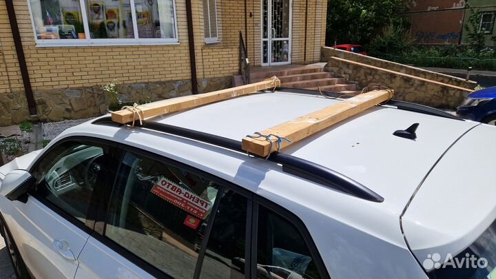 Багажник усиленный деревянный для Тигуан