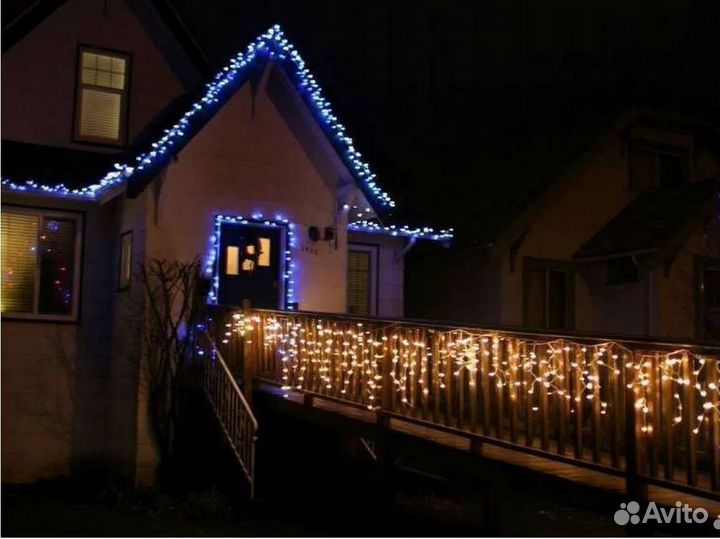 Монтаж уличных гирлянд Работаем строго по договору