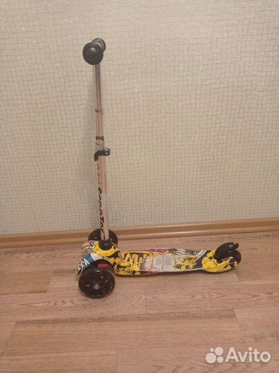 Самокат детский до 4 лет