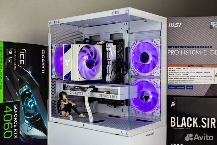 Игровой компьютер I5 12400f/ RTX 4060/ 32GB/ 1TB