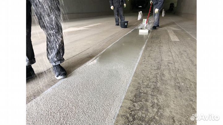 Противоскользящее полимерное покрытие для пандуса