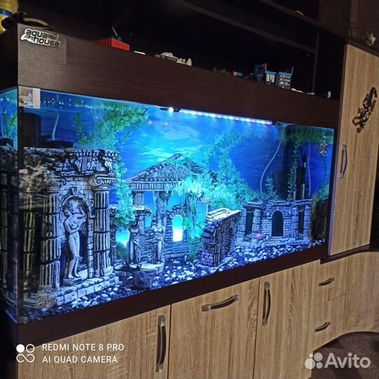 Аквариум с тумбой 360 литров