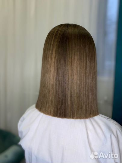 Кератиновое выпрямление волос/ботокс