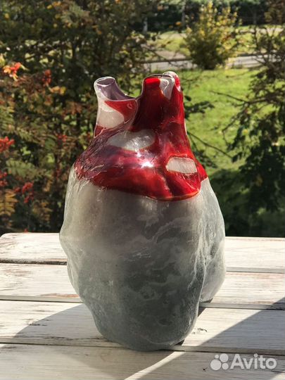 Ваза цветное стекло набором