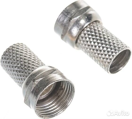 Разъем cablexpert F RG-6 (д.18мм) 5шт. (SPL6-01/77