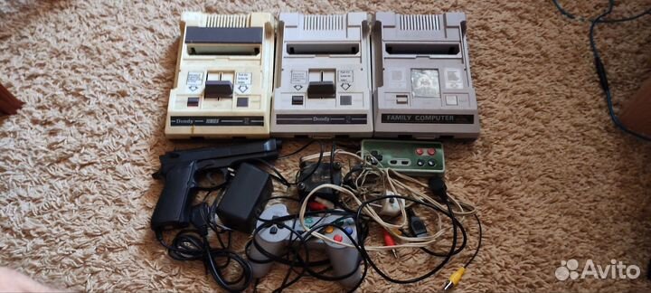 Dendy из 90-х (3 шт)