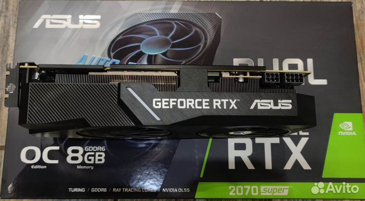 Видеокарта Asus RTX 2070 Super dual