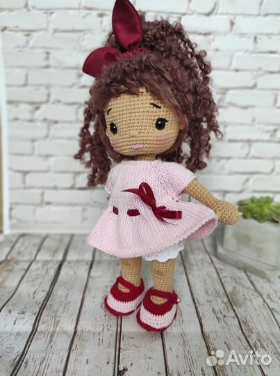 Вязаная кукла