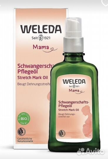 Weleda масло от растяжек