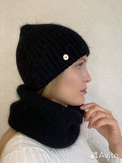 Зимняя шапка и снуд