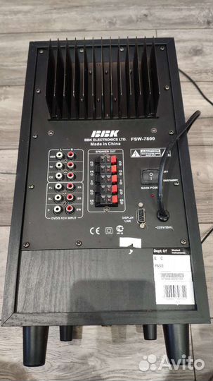 Активный subwoofer BBK