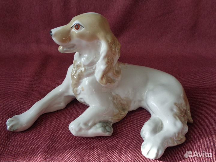 Статуэтки Тарелка лфз Стройфаянс Фарфор СССР