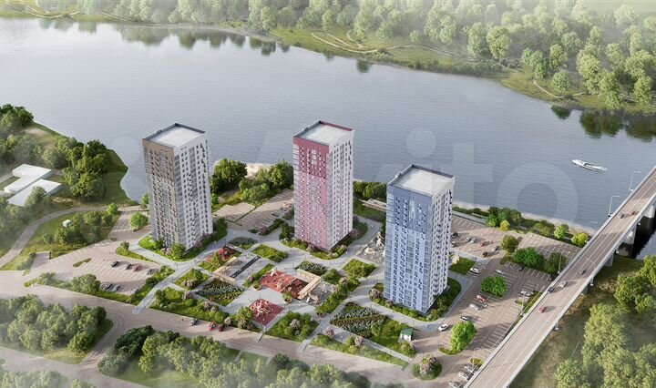 2-к. квартира, 59 м², 12/19 эт.