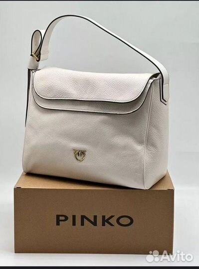 Сумка pinko натуральная кожа качество премиум