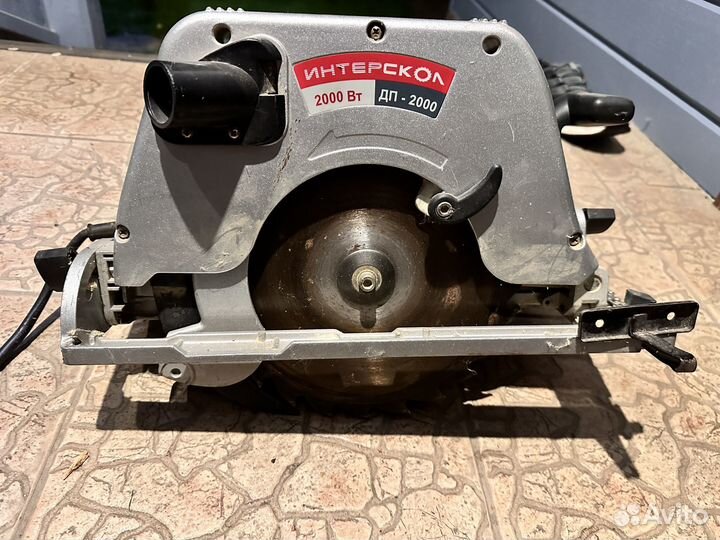 Циркуляционная пила интерскол, электрорубанок