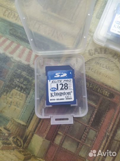 Карта памяти SD 128Mb Kingston