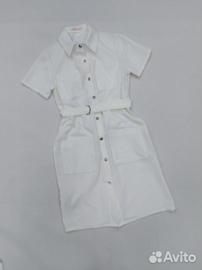 Платье белое