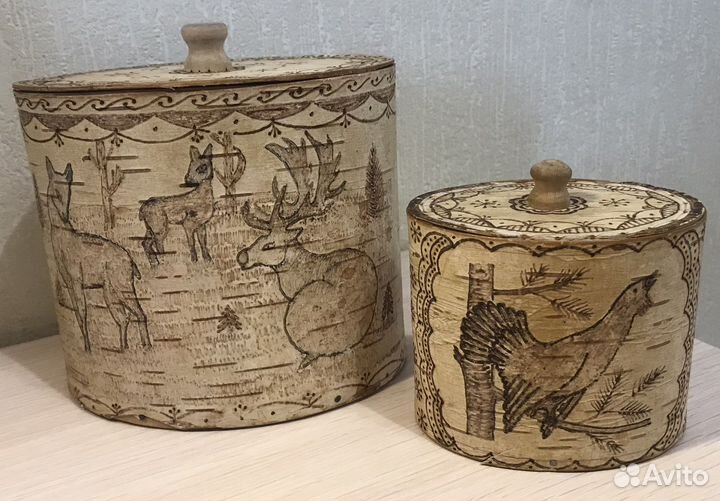 Шкатулка из бересты