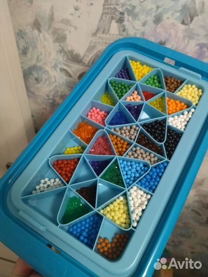 Aquabeads два набора для творчества бусины