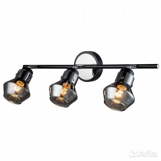 Спот escada Carlo E14 3х40Вт черный хром