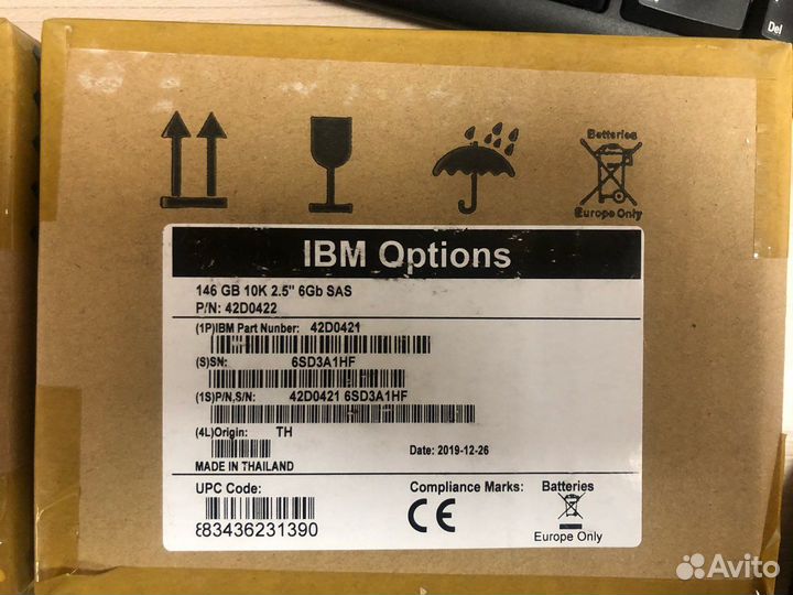 Жесткий диск IBM 146Gb SAS 2,5