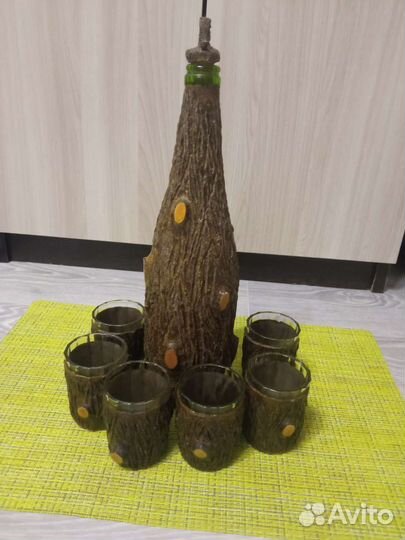 Винный или коньячный набор посуды, СССР