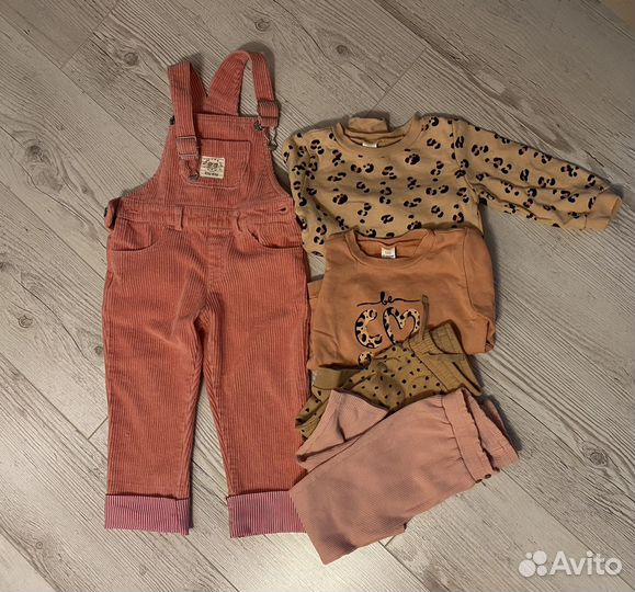 Одежда пакетом для девочки 80-86