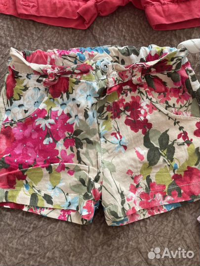 Шорты на девочку 86 92