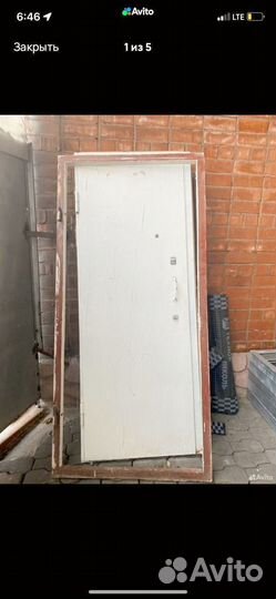 Дверь входная металлическая