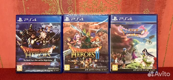 Игры PS4 (A-J), стилбуки, редкие