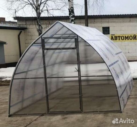 Теплица капелька усиленная