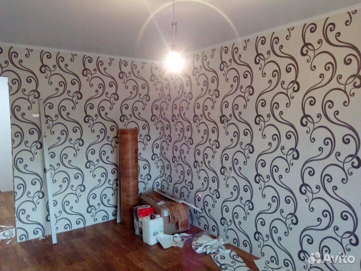 Добрый день Предлагаю качественно поклеить обои