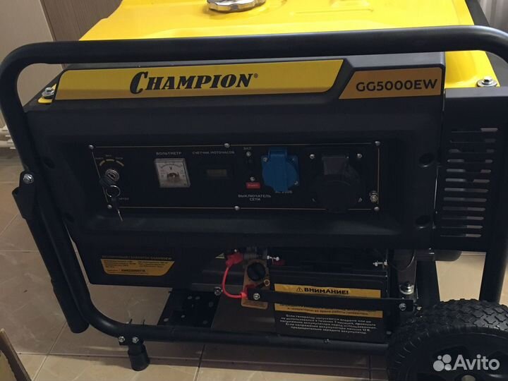 Бензиновый генератор Champion GG5000EW