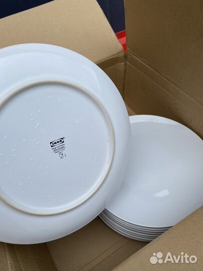 Тарелки Икея