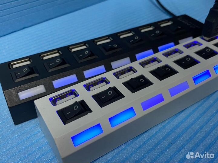 Разветвитель USB 7в1 hube