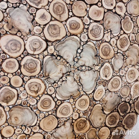 Панно из можжевельника для бани