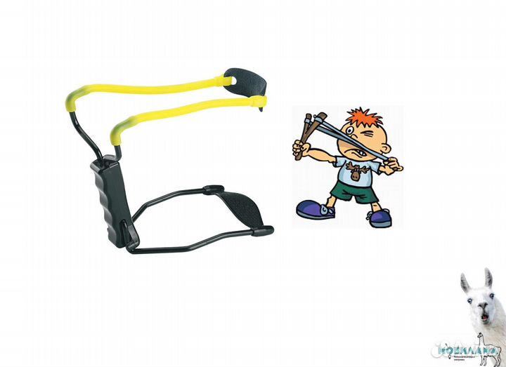 Рогатка с упором для развлечений