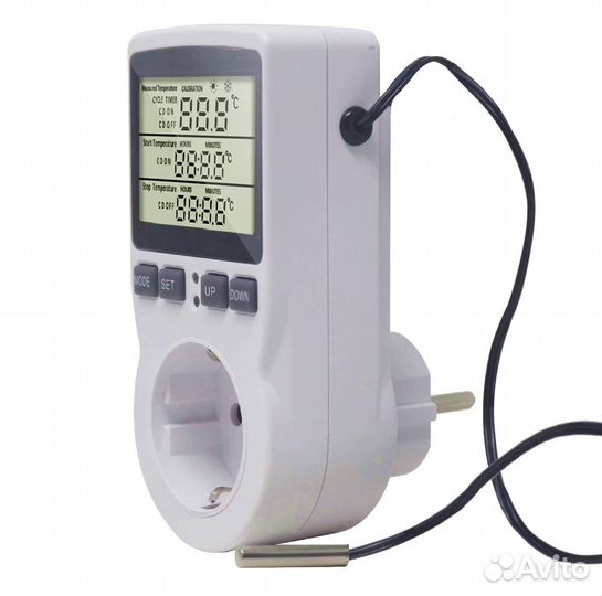 Терморегулятор (термостат) розеточный с таймером